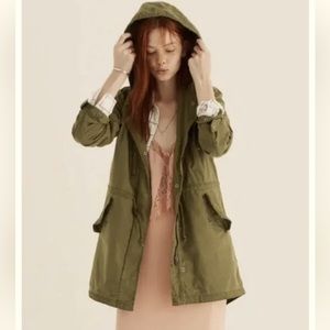 Madewell Tildon Utility Jacket in Olive Green